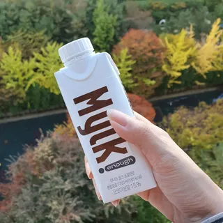 이너프 뮐크 초콜릿맛 — 5점을 준 리뷰어가 2022년 10월 올린 사용 사진