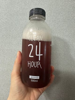 클린24시간 1BOX(5포) + 전용보틀(500ml) — 5점을 준 리뷰어가 2023년 5월 올린 사용 사진