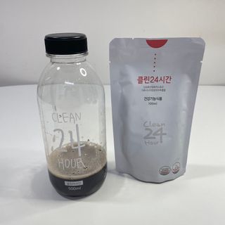 클린24시간 1BOX(5포) + 전용보틀(500ml) — 5점을 준 리뷰어가 2022년 8월 올린 사용 사진
