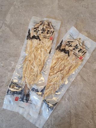 [오늘바스켓] 용대리 손질하늘태 130g — 5점을 준 리뷰어가 2021년 5월 올린 사용 사진