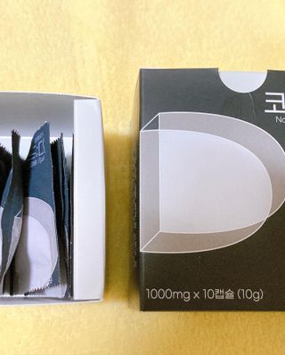데어베어 [알쓰구원템] 숙취링거 성분을 담은 코드디 10개입 — 4점을 준 리뷰어가 2022년 5월 올린 사용 사진