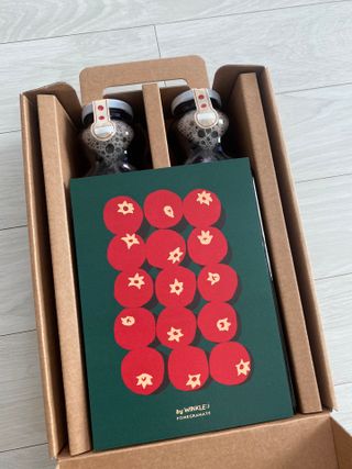 [바이윙클] 페르시아 유기농 석류 착즙주스 750ml 2병 + 선물박스 세트 — 5점을 준 리뷰어가 2022년 3월 올린 사용 사진