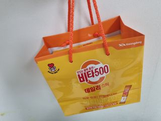 광동제약 [광동] 비타500데일리스틱 70포X2개 + 뚱랑이엽서 + 쇼핑백 증정 — 5점을 준 리뷰어가 2022년 1월 올린 사용 사진