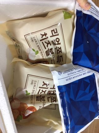 가치식탁 리얼쫀득치즈볼 — 5점을 준 리뷰어가 2021년 3월 올린 사용 사진