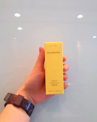 스킨큐어 산다화 비타민c 화이트닝 에센스 30ml — 5점을 준 리뷰어가 2023년 7월 올린 사용 사진