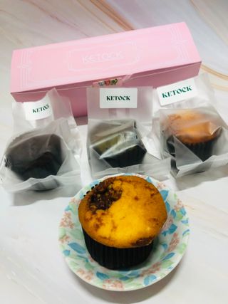 KETOCK [키톡] ★설탕과 밀가루가 없는 키톡 저당류 머핀 4가지 맛 1박스★ — 4.5점을 준 리뷰어가 2022년 7월 올린 사용 사진