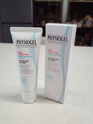 피지오겔 레드수딩 시카밸런스 크림 50ml — 5점을 준 리뷰어가 2022년 4월 올린 사용 사진
