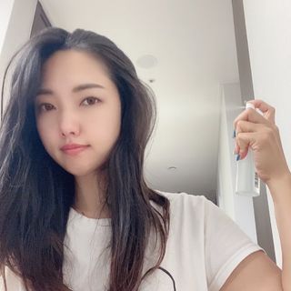 멈칫 X 최준 헤어 앤 바디미스트 소프트블루솝, 마젠타레이디 2종 — 5점을 준 리뷰어가 2021년 6월 올린 사용 사진