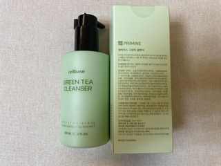 프리마인 메이크업과 들뜨는 각질까지 한방에 깐달걀로! 순하기까지한 셀베이스 그린티클렌저(200ml) — 5점을 준 리뷰어가 2023년 2월 올린 사용 사진