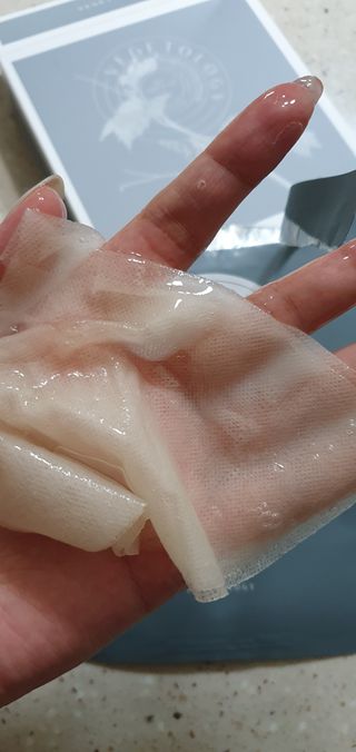 베지톨로지 비니페린 브라이트닝 마스크 (10매입) — 5점을 준 리뷰어가 2022년 7월 올린 사용 사진