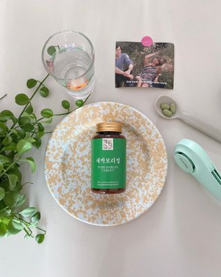 일편강심 여주정,마카정,새싹보리정,보스웰리아정,저분자콜라겐 — 5점을 준 리뷰어가 2021년 6월 올린 사용 사진