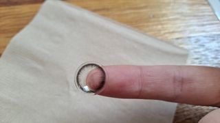 앤365 [ANN365LENS] 저스트 블랙, 초코 2종 중 택일 — 4점을 준 리뷰어가 2021년 11월 올린 사용 사진