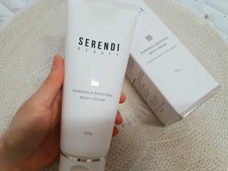 세렌디뷰티 퓨어델라 부스팅 바디크림 — 5점을 준 리뷰어가 2021년 8월 올린 사용 사진