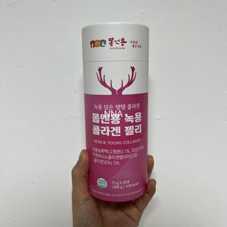 [몸엔용] 녹용 담은 탱탱 콜라겐 녹용 콜라겐 젤리 15g x 20포 — 4.5점을 준 리뷰어가 2022년 4월 올린 사용 사진