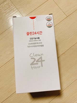 클린24시간 1BOX(5포) + 전용보틀(500ml) — 5점을 준 리뷰어가 2023년 1월 올린 사용 사진