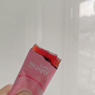 [인디닥터] 면역 생생 핑크 이뮨 젤리 — 5점을 준 리뷰어가 2022년 6월 올린 사용 사진