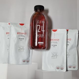 클린24시간 1BOX(5포) + 전용보틀(500ml) — 5점을 준 리뷰어가 2023년 2월 올린 사용 사진