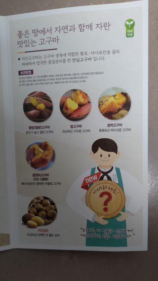 해뜨온 껍질없는 한입아이스 군고구마 120g x 4개 — 5점을 준 리뷰어가 2021년 9월 올린 사용 사진