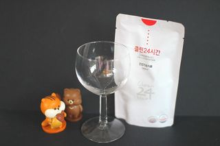 클린24시간 1BOX(5포) + 전용보틀(500ml) — 5점을 준 리뷰어가 2022년 12월 올린 사용 사진