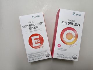 인디닥터 면역 생생 핑크 이뮨 젤리 + 타이탄 BCAA 프로틴 젤리스틱 — 5점을 준 리뷰어가 2022년 5월 올린 사용 사진