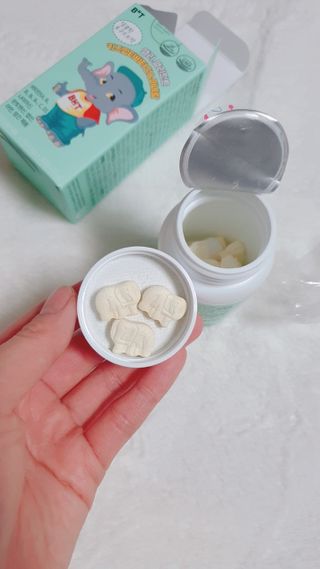 베터헬씨투모로우 앨리, 앨리펀트 키즈멀티비타민 미네랄 — 5점을 준 리뷰어가 2021년 2월 올린 사용 사진