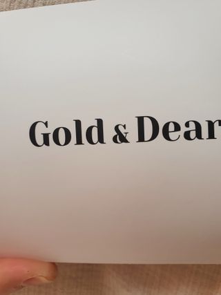 [골드앤디어] 14K 사선 큐빅 원터치 귀걸이_3color — 5점을 준 리뷰어가 2021년 6월 올린 사용 사진