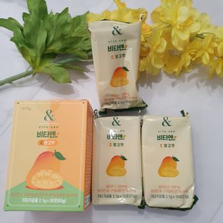 비타앤C 레몬맛, 망고맛 — 5점을 준 리뷰어가 2021년 6월 올린 사용 사진