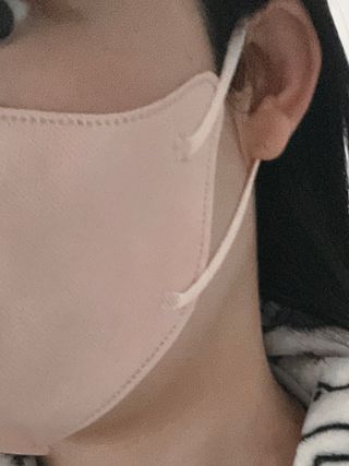 애니가드 셋업메베마스크 (대형 4컬러 + 중형 4컬러) — 5점을 준 리뷰어가 2022년 4월 올린 사용 사진