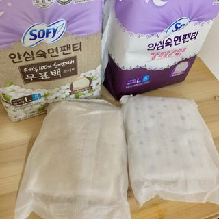LG유니참 쏘피SOFY [SOFY] 안심숙면팬티/무표백속커버 — 5점을 준 리뷰어가 2021년 5월 올린 사용 사진