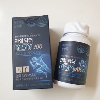 체인미 관절 및 연골건강에 도움을 줄수있는 관절닥터 MSM100 — 5점을 준 리뷰어가 2021년 11월 올린 사용 사진