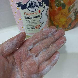 빅그린 임산부 전용라인 3종세트 - 샴푸500ml,트리트먼트500ml,바디워시500ml — 4.5점을 준 리뷰어가 2022년 8월 올린 사용 사진