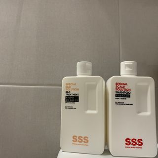 트리플에스 탈모 샴푸 275ml + 실크 트리트먼트 275ml — 5점을 준 리뷰어가 2021년 2월 올린 사용 사진