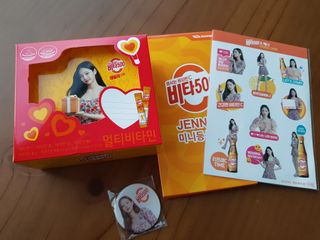 광동생활건강 [제니에디션] 비타500데일리스틱 gift set 60포+제니굿즈 3종+쇼핑백 — 5점을 준 리뷰어가 2021년 11월 올린 사용 사진