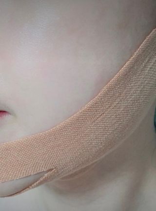아이디플라코스메틱 아이디 페이스핏 마이너스 밴드 v2 — 5점을 준 리뷰어가 2021년 7월 올린 사용 사진