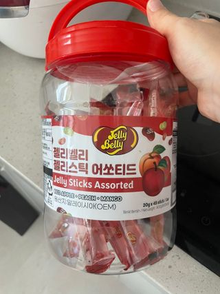 젤리벨리 젤리스틱 어쏘티드 900g — 5점을 준 리뷰어가 2022년 10월 올린 사용 사진