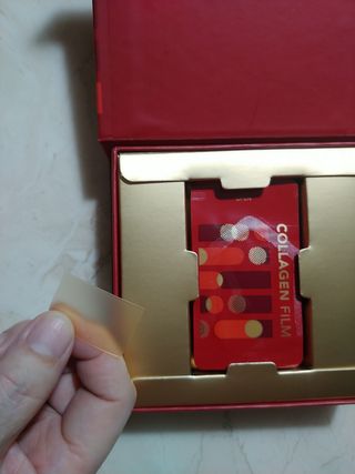 프리마인 귀족의 콜라겐, 92배 흡수율. 럭셔리 프리미엄 셀라브 콜라겐필름 30매 — 5점을 준 리뷰어가 2021년 10월 올린 사용 사진