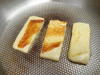 앙투어솔레 아일랜드 구워먹는 치즈 100 자연 치즈 와인안주 300g(100g x 3팩) — 5점을 준 리뷰어가 2022년 8월 올린 사용 사진