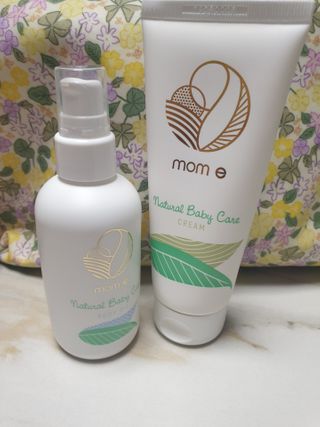 mom e 맘이 내추럴 베이비 케어 크림+바디오일 — 4.5점을 준 리뷰어가 2021년 1월 올린 사용 사진