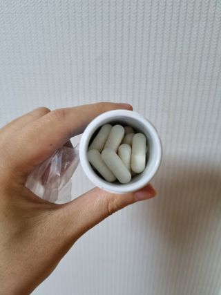 메디타민 인체유래 비피더스 포스트 프로바이오틱스 — 5점을 준 리뷰어가 2021년 6월 올린 사용 사진