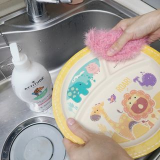 에티튜드 천연 젖병세정제 무향 700ml 1종 주방세제 EWG올그린 순한 비건 세제 — 5점을 준 리뷰어가 2022년 8월 올린 사용 사진
