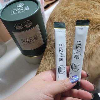 모힐바이오 비오시톨 - 하루 한 포 관리하는 건강한 습관 — 5점을 준 리뷰어가 2022년 2월 올린 사용 사진