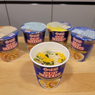 NISSIN 닛신 컵누들  4종 - 씨푸드오리지날, 씨푸드 스파이시, 씨푸드 커리, 씨푸드 XO소스 — 5점을 준 리뷰어가 2021년 12월 올린 사용 사진
