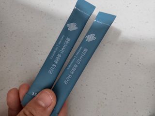 클린24시간 슬림앤유산균 1박스 (3.5g X 15포) — 5점을 준 리뷰어가 2022년 7월 올린 사용 사진