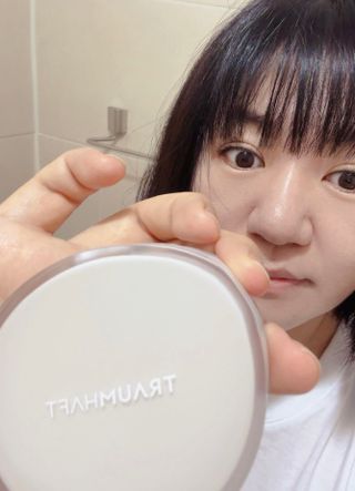 [트라움하프트] 컴포트 핏 쿠션 — 5점을 준 리뷰어가 2023년 1월 올린 사용 사진
