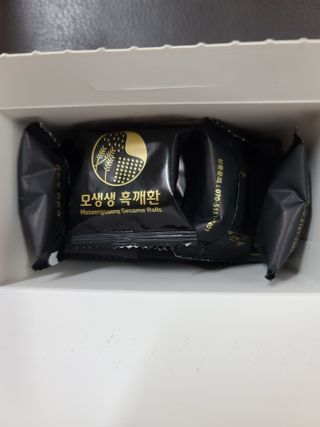 원더라이프 모생생흑깨환 — 5점을 준 리뷰어가 2022년 7월 올린 사용 사진