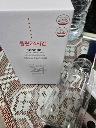 클린24시간 1BOX(5포) + 전용보틀(500ml) — 5점을 준 리뷰어가 2023년 5월 올린 사용 사진