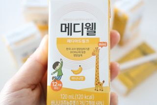 메디웰 페디아드링크 미니 바나나맛 — 5점을 준 리뷰어가 2022년 5월 올린 사용 사진