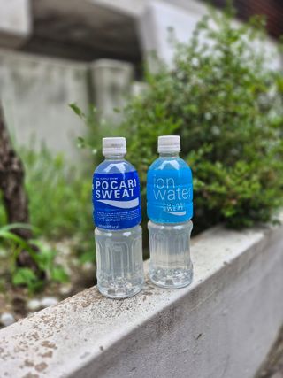 [동아오츠카] 포카리스웨트  500ml PET + 이온워터 500ml PET — 5점을 준 리뷰어가 2025년 7월 올린 사용 사진