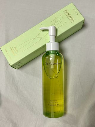 스킨큐어 산다화 순한 클렌징 동백 오일 200ml — 5점을 준 리뷰어가 2023년 4월 올린 사용 사진