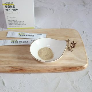 체인미 국화꽃 추출분말 에스오에스 곡류효소 과일채소 17종 혼합 분말 스틱 — 5점을 준 리뷰어가 2021년 12월 올린 사용 사진